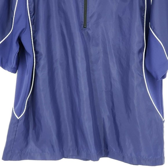 Mizuno Mens Size Med Golf Quarter Zip Windbreaker - Picture 5 of 7